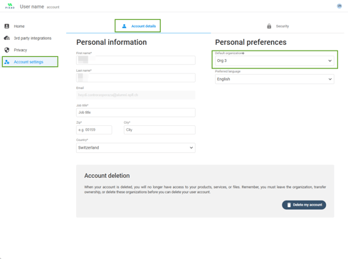 Default Organization v2
