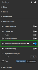 Distortion-aware toggle