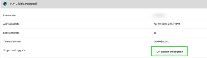 Get Support and upgrades