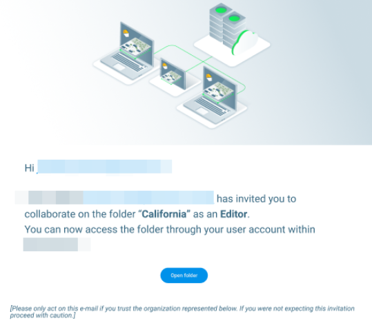 編集者を招待する（組織）