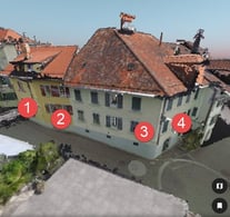 PIX4Dsurvey Wall detection wall elements