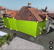 PIX4Dsurvey Wall detection wall polygons