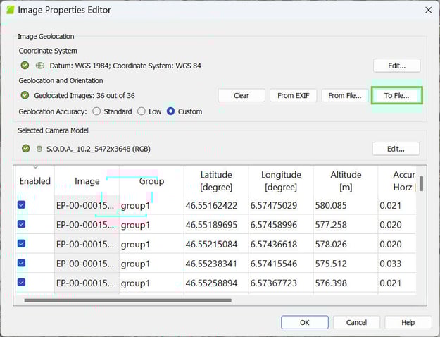 Import Geolocation and Orientation to File in PIX4Dmapper.jpg