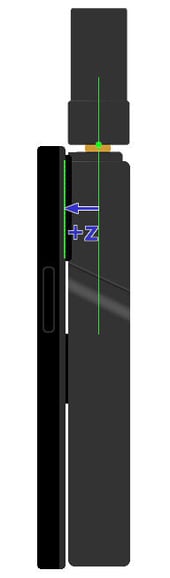PIX4Dcatch Android RTK measure z offset diagram