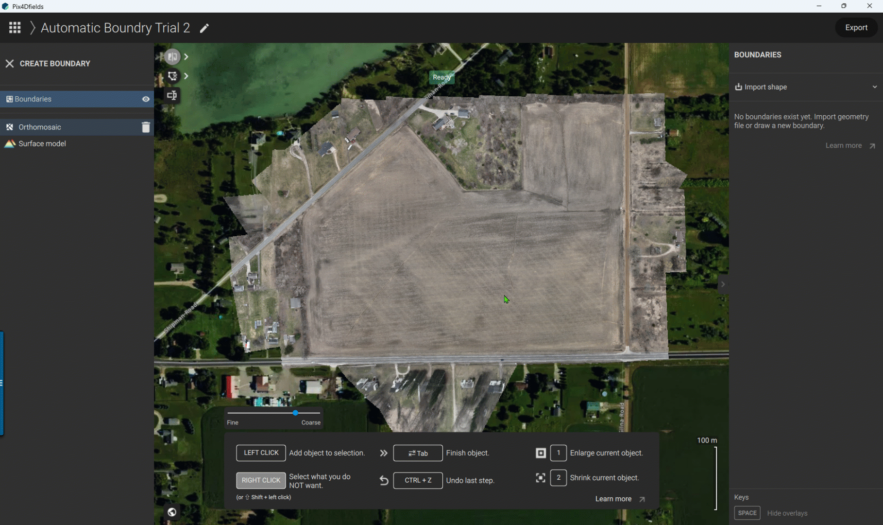 Merge Boundaries inPIX4Dfields