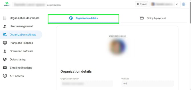 Organization Details