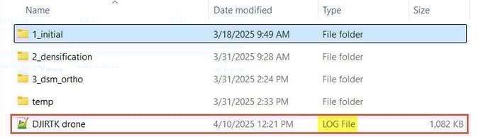 PIX4Dmapper_Logfiles_location