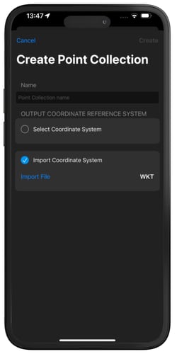 create point collection