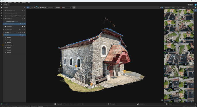 Imported point cloud