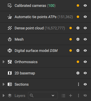 Indication of outdated step in PIX4Dmatic