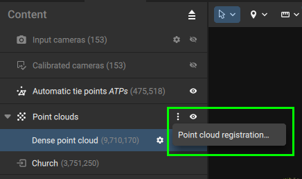 How to register a point cloud