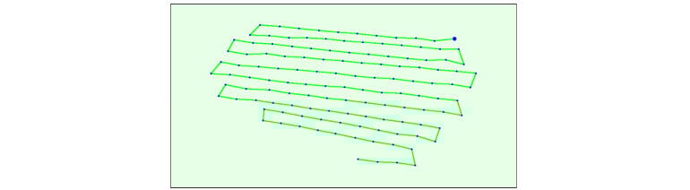 Quarry Orthomosaic Preview in PIX4Dmapper quality report
