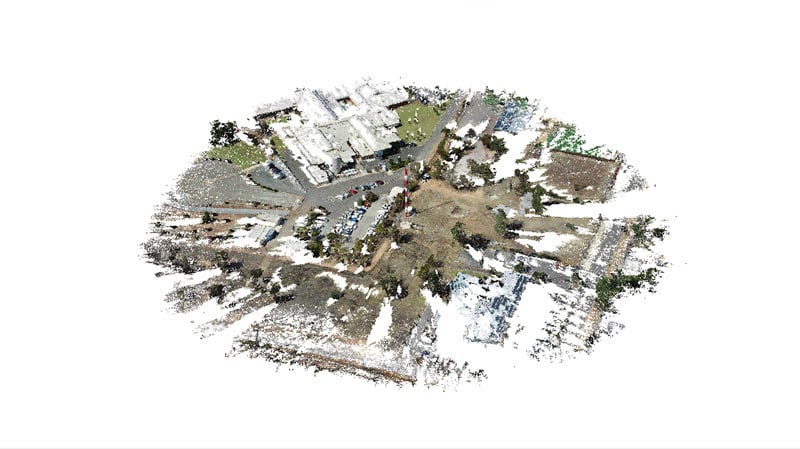 PIX4Dmatic noise filter enabled