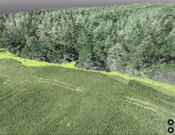 PIX4Dsurvey Low Pass Grid Animation